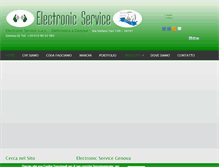 Tablet Screenshot of electronicsvc.it